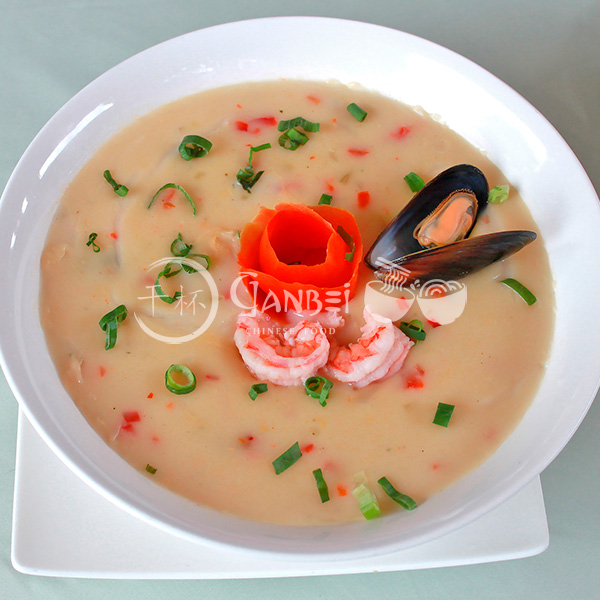 Crema de Mariscos – Restaurantes Ganbei